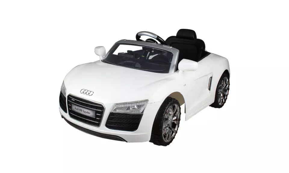 12 V 2 Colors Audi R8 Spyder Kids Car w/ MP3 & RC - Primary Image