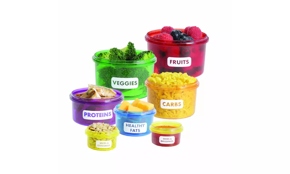 Perfect Portions Portion-Control Container Set (15-Piece) - Second Medium