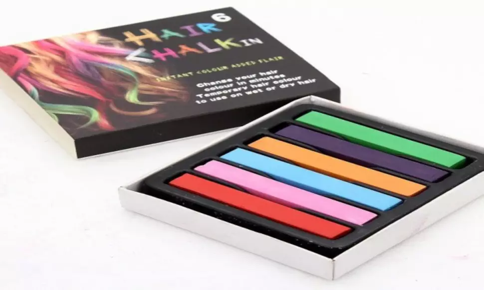 Pastel Holiday Hair Chalk - Primary Image