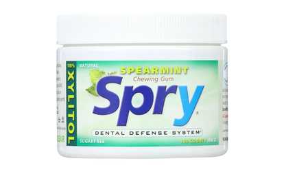 Spearmint Xylitol Gum ( 2 - 100 count bottles )