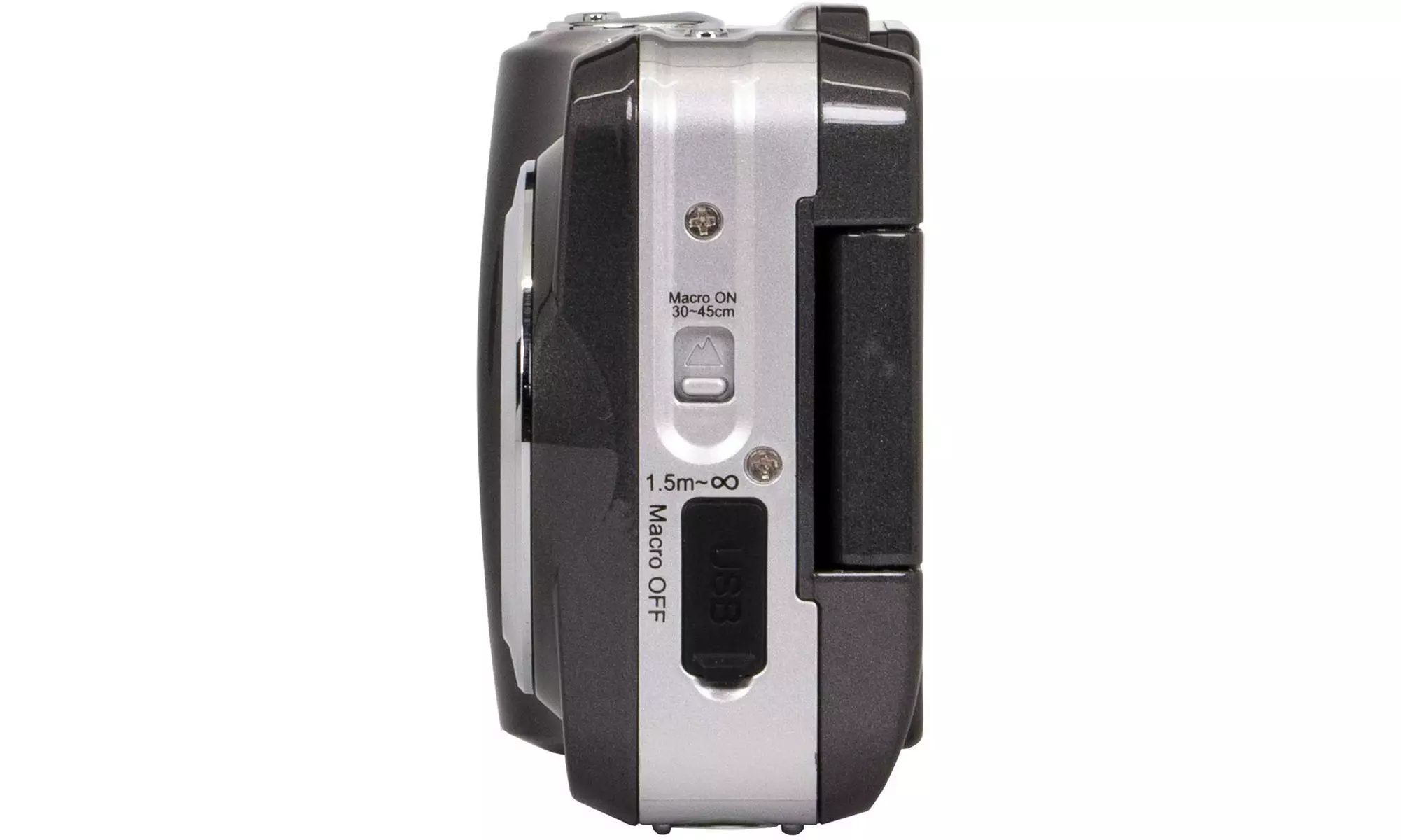 Vivitar T028 iTwist 12.1MP HD Digital Camera Grey with 4X Digital Zoom - VT028-G - Second Medium