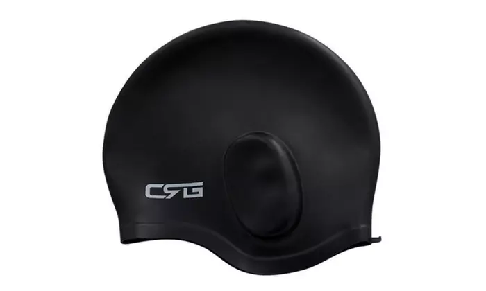 CRG Solid Latex Swimming Swim Cap Adult - Primary Image
