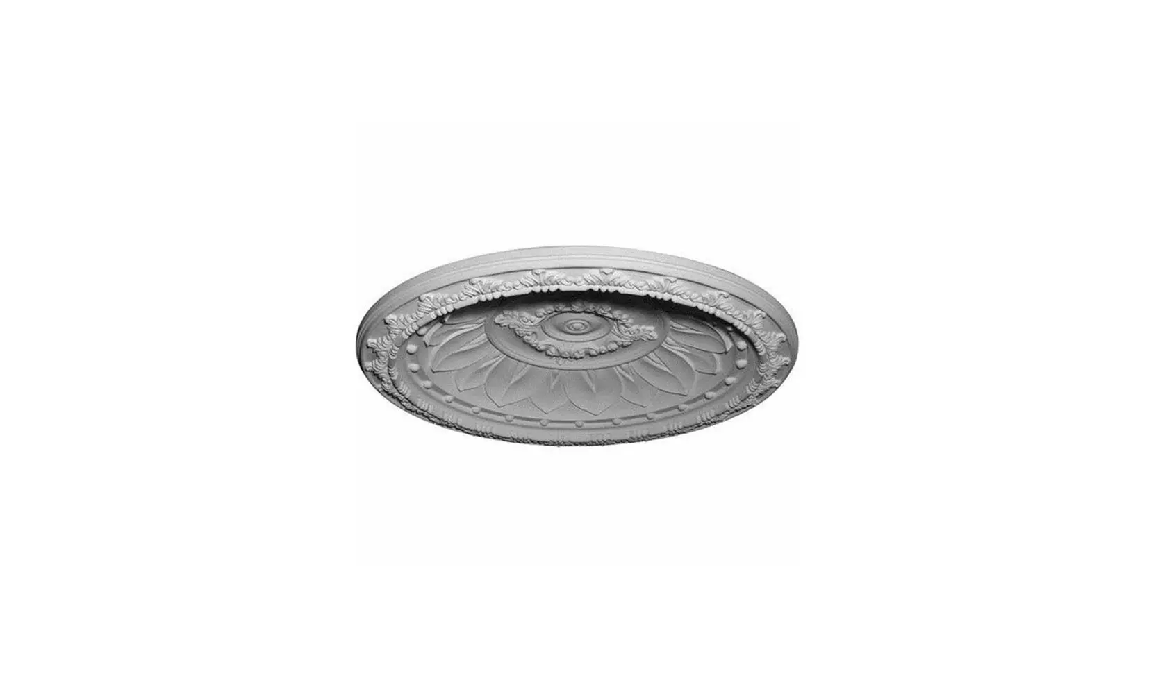 Ekena Millwork DOME47ST 47.25 in. OD x 39.38 in. ID x 6.38 in. D Architectural - Primary Image