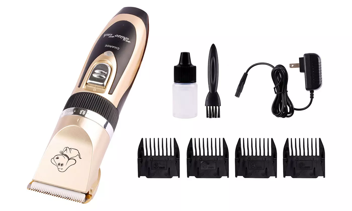 Electric Dog Trimmer Hair Clipper Pet Grooming Shaver Quiet Low Noise