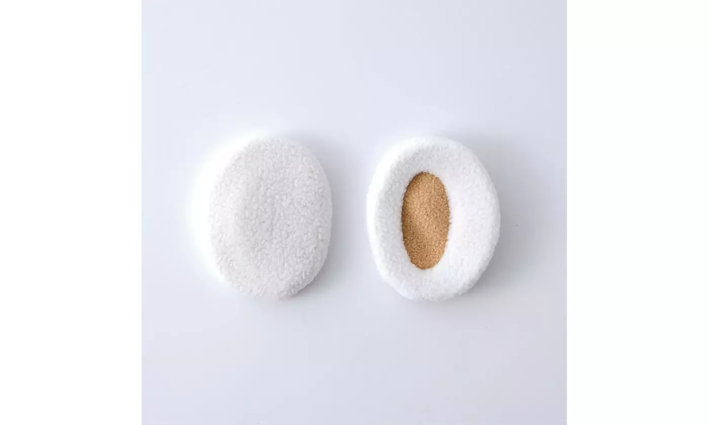 6 Pairs Bandless Ear Warmers Winter Bandless Fluffy Fleece Earmuffs