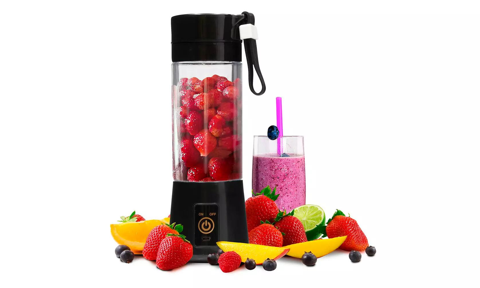 Cordless Personal Blender USB Rechargeable Mixer 12 fl oz / 380 ml - Primary Image