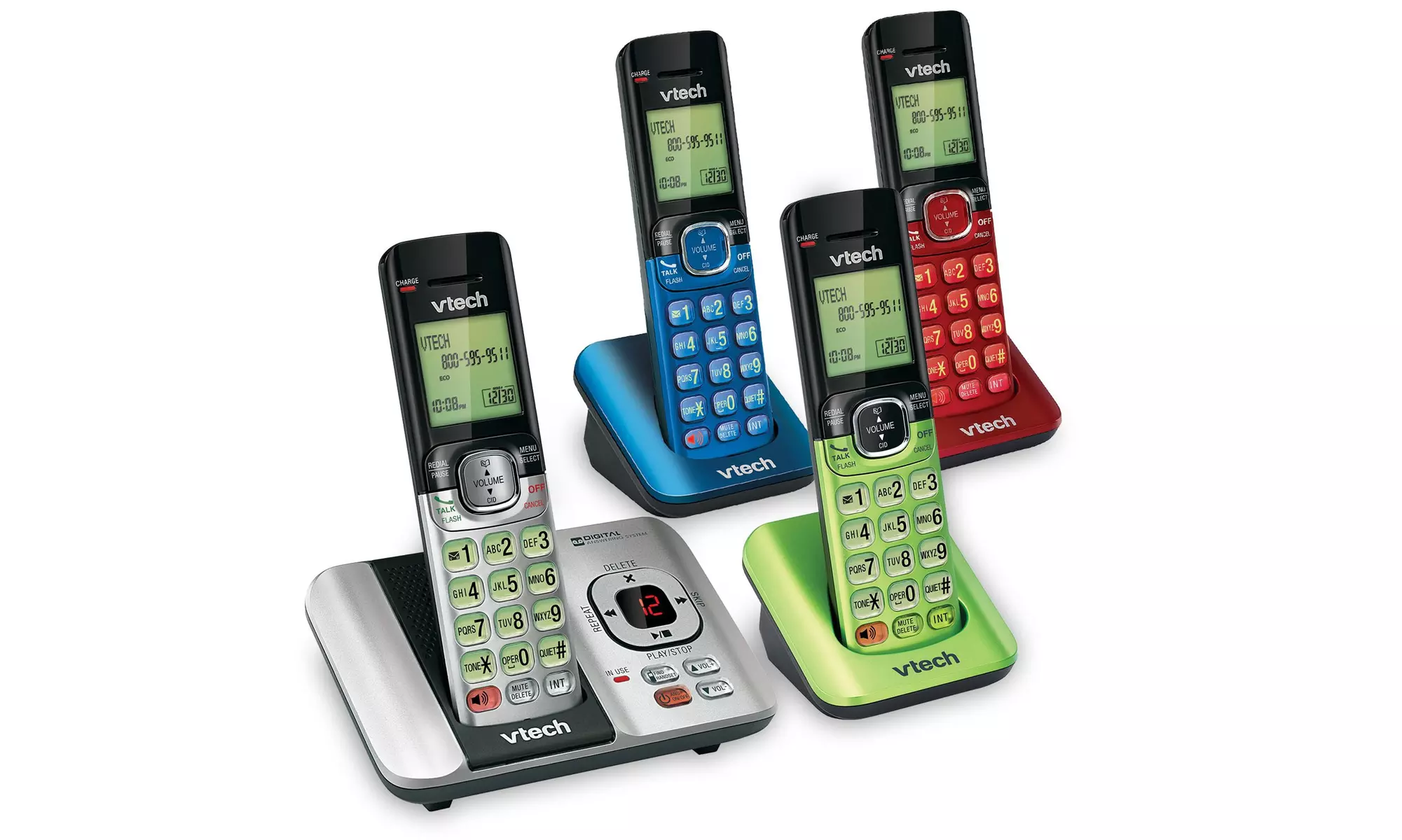 VTech CS6529-4B 4-Handset DECT 6.0 Cordless Phone  - Second Medium