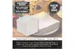 Blue Panda Cocktail Napkins 200-Pack Disposable Paper Napkins, 2-Ply, Snow White - Second Medium