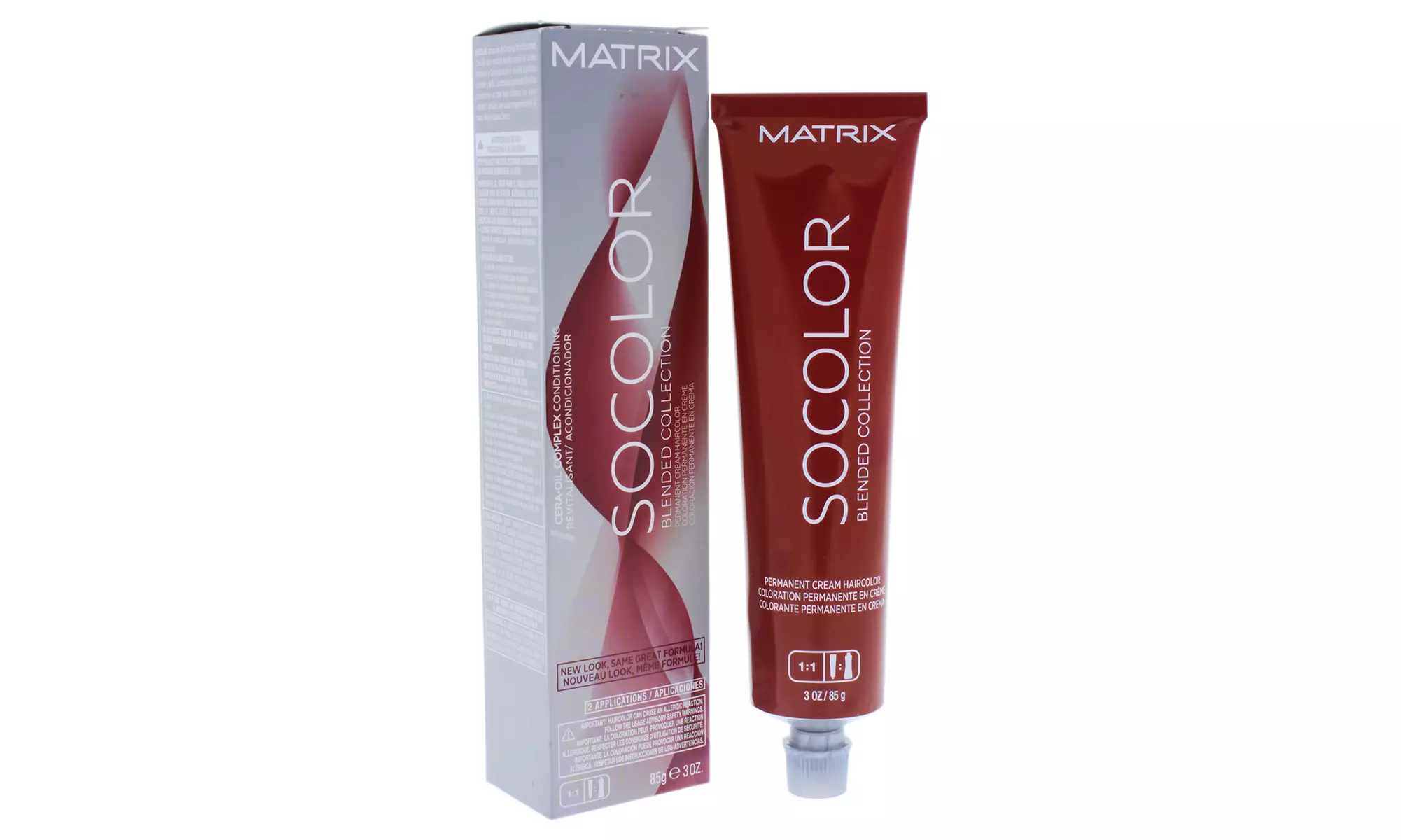 Socolor Extra Coverage Hair Color 506NA   Light Brown Neutral Ash Extra Coverage - Second Medium