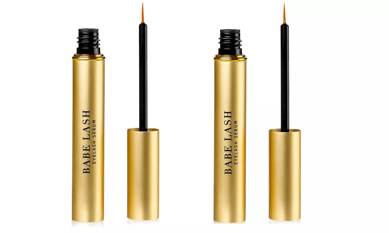 4 Ml New package BABE  LASH  Essential Serum Eyelash growth liquid Gold 1/2 Pack - Second Medium