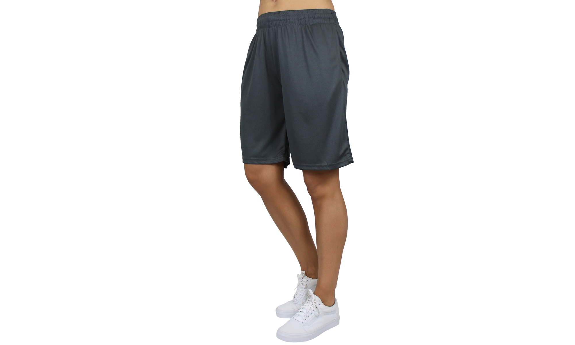 Women's Loose Fitting Moisture Wicking Performance Active Mesh Shorts