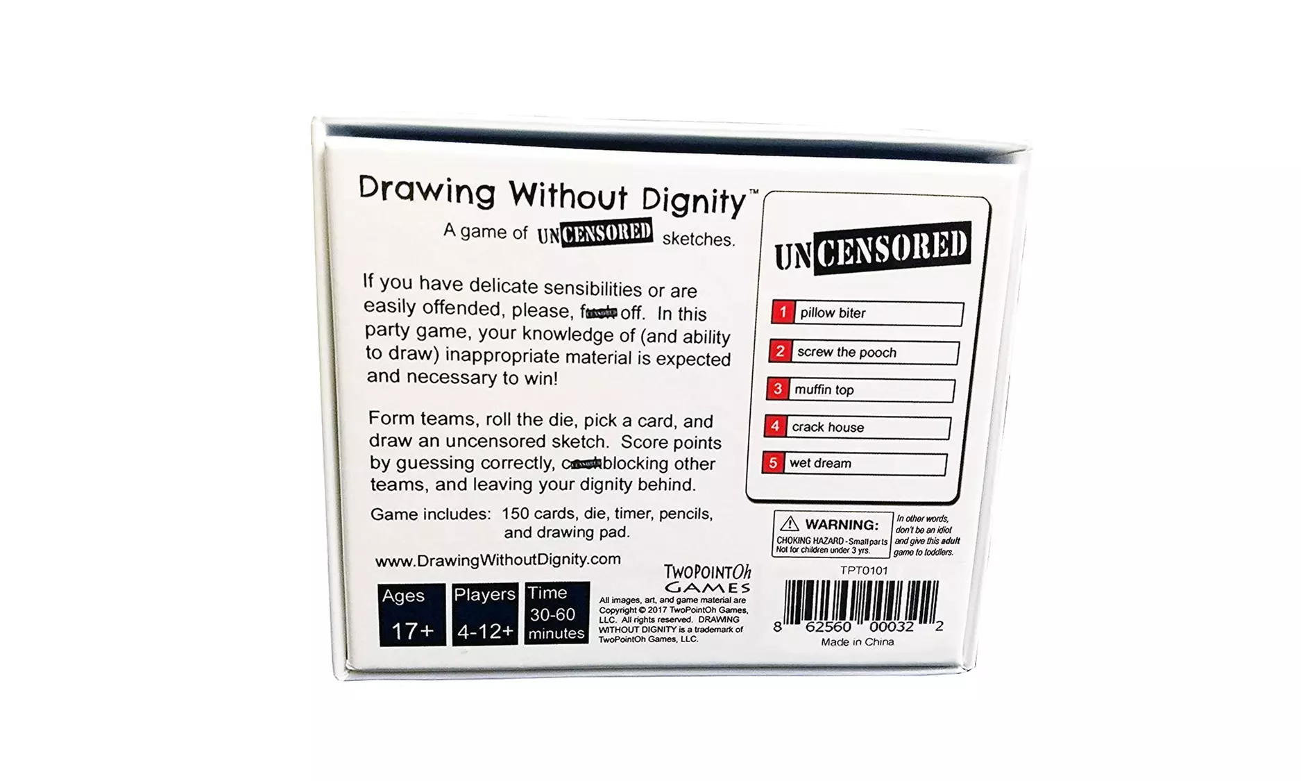 Drawing Without Dignity - an Adult Party Game - Second Medium