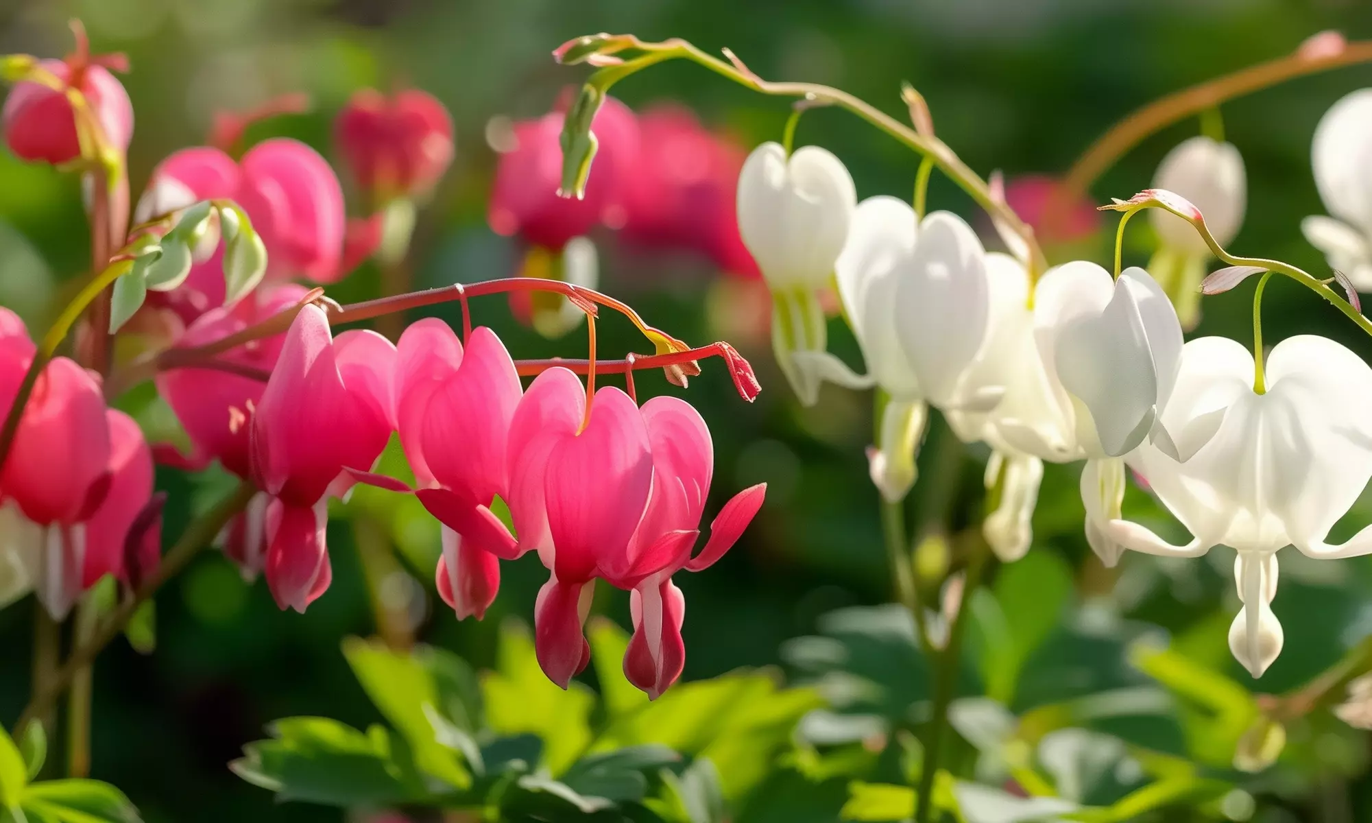 Bleeding Heart Flower Bulbs - Pink or White (2-, 4-, 8-Pack With Planting Tool) - Primary Image