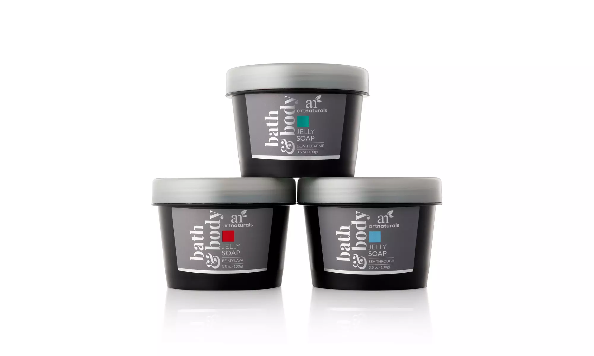 ArtNaturals Body-Wash Soap and Shower Gel,  Bath Jellies (3 x 3.5 Oz) - Primary Image