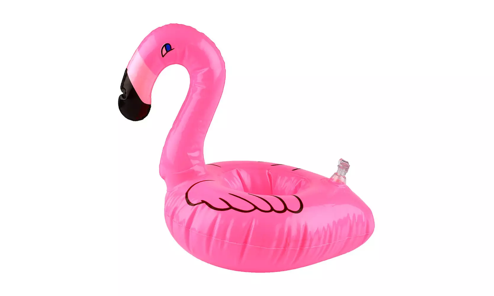 Mini Pink Flamingo Drink Holders Inflatable Pool Cup Holders Swimming Pool Parts - Primary Image