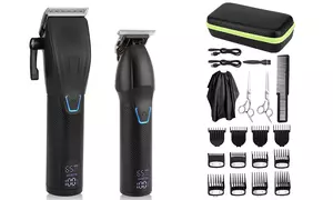 iMounTEK Men's Electric Cordless Hair Clipper Trimmer Shaver Set Grooming Kit