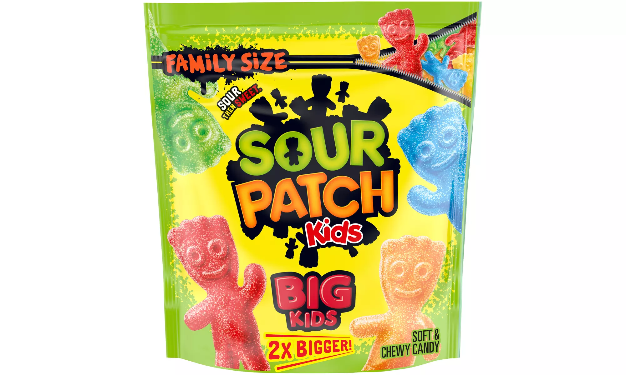SOUR PATCH KIDS Big Soft & Chewy Candy, Family Size, 1.7 lb Bag - Primary Image