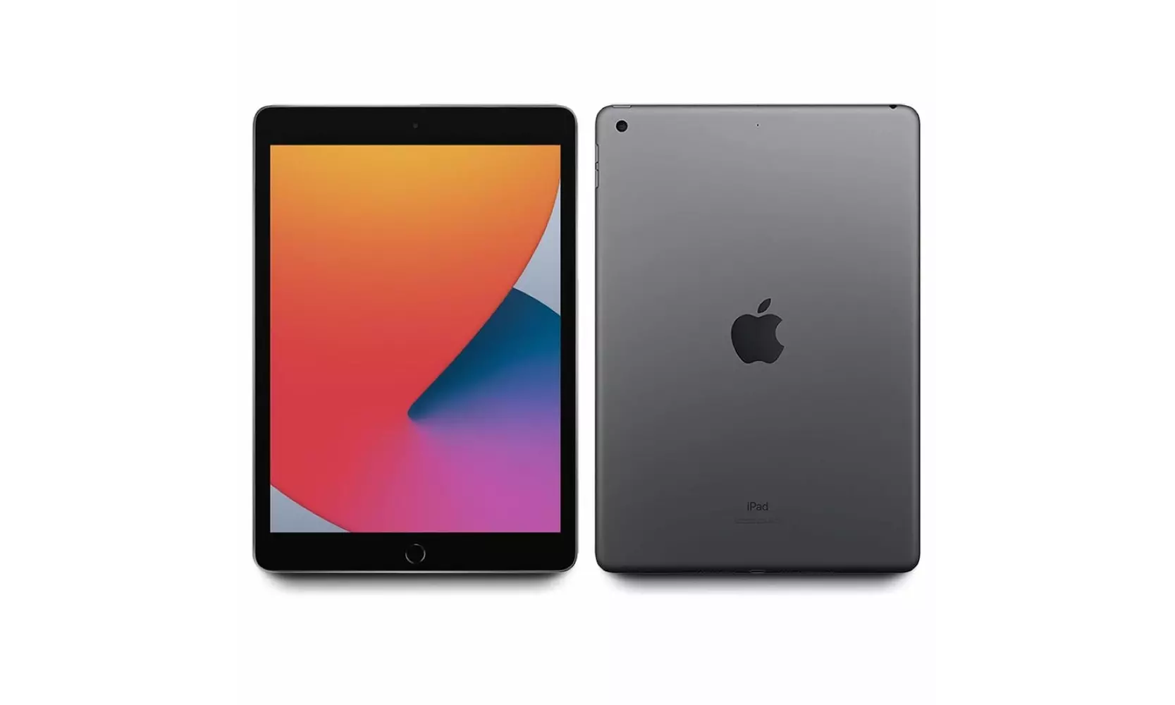 Apple iPad 8th Gen 10.2" 128GB WiFi Only MYLD2LL/A - Space Gray (Refurbished) - Second Medium