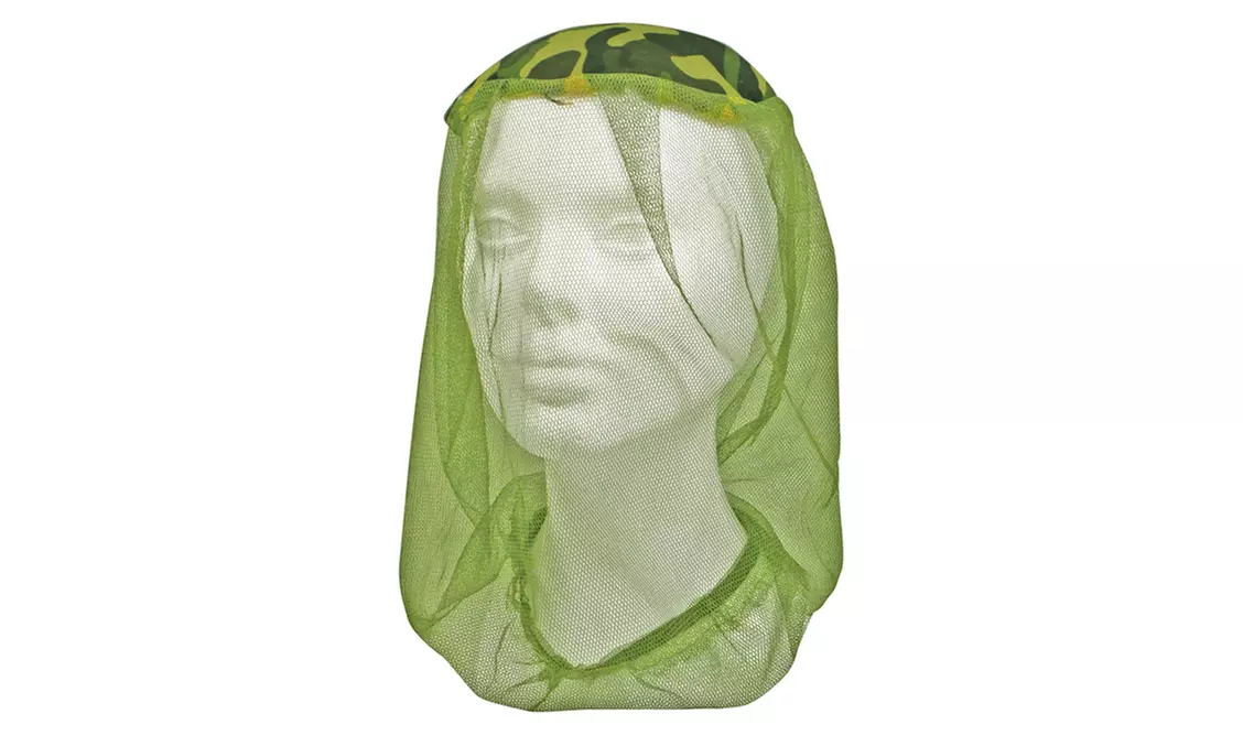 15-3/4" x 6-1/4" Mosquito Head Net, Camouflage, One Size Fits Most - Primary Image
