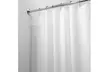 2-Pack: Heavy-Duty Magnetic Mildew Resistant Solid Vinyl Shower Curtain Liners - Second Medium