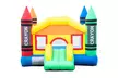 Inflatable Crayon Bounce House Castle Jumper Moonwalk Bouncer - Second Medium