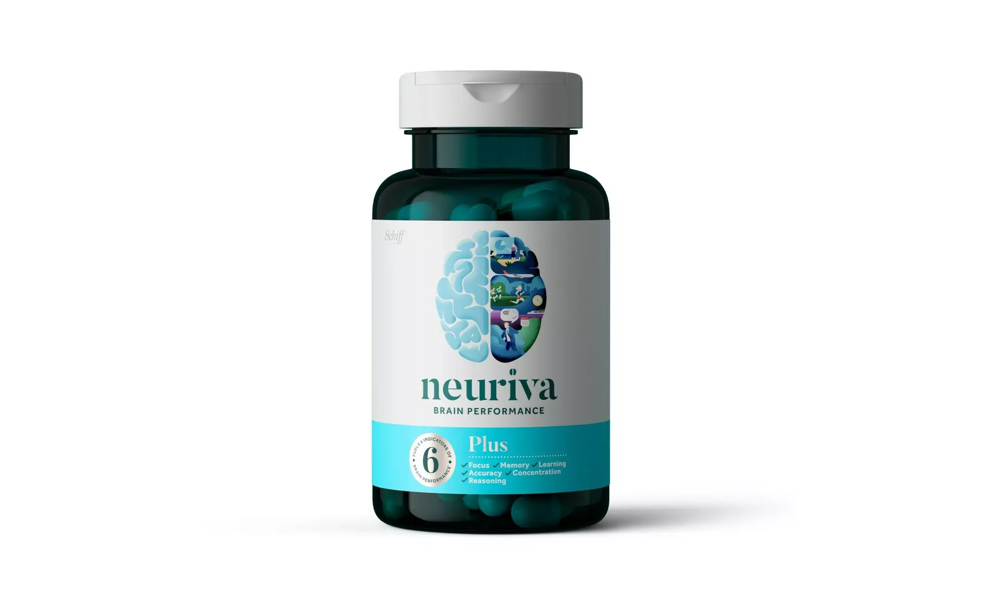 New Effective Neuriva Plus (30 Count) Brain Performance Supplement - Primary Image