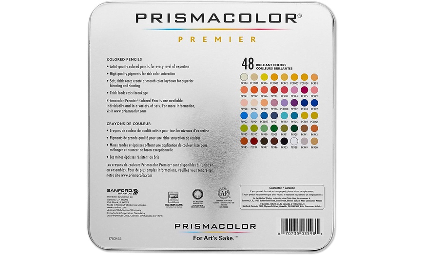 Prisma Prismacolor Premier Colored Pencils, Soft Core,48 Pack | Groupon