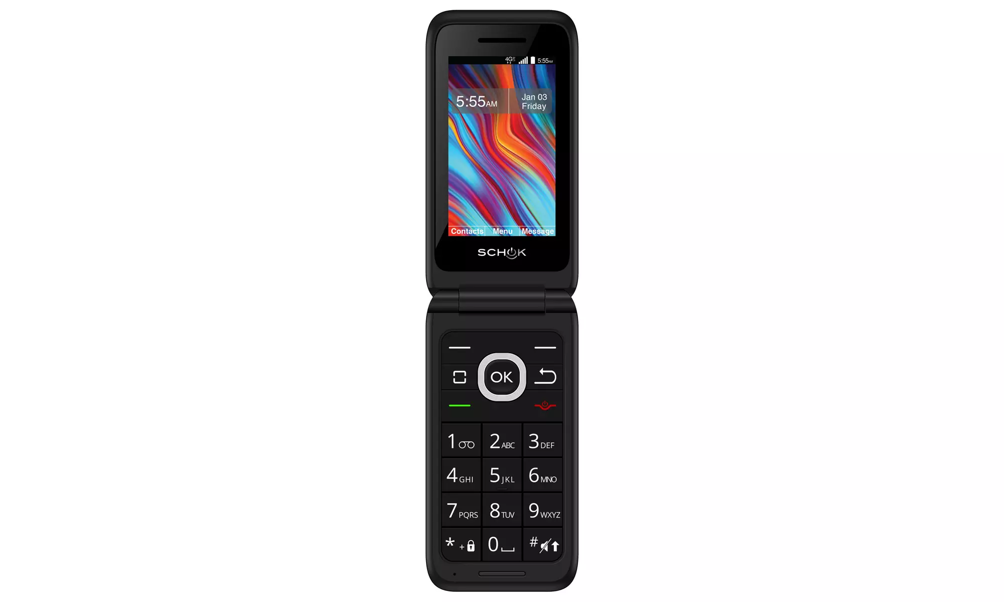 Schok Classic Flip Unlocked GSM Phone - Primary Image