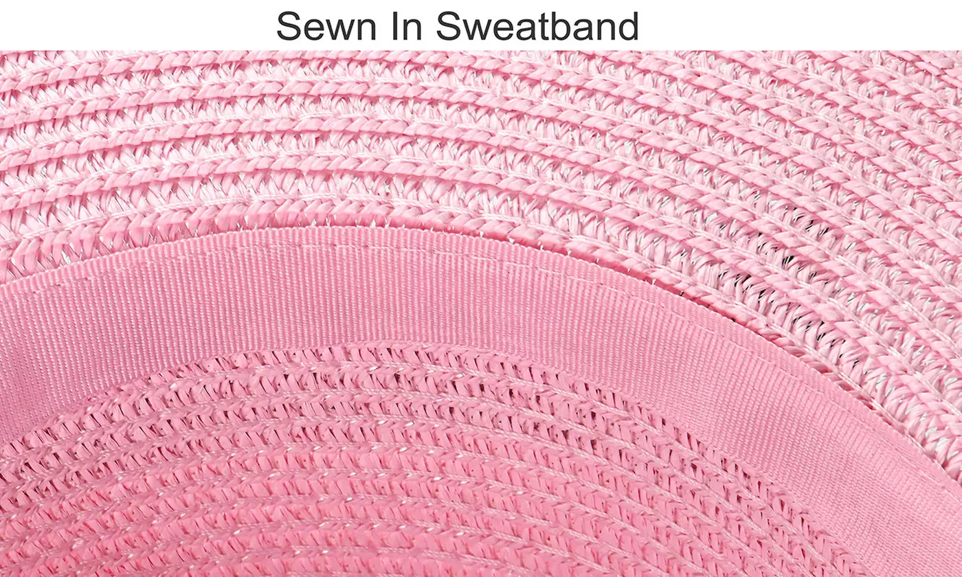Women's Wide Brim Panama Sun Cap