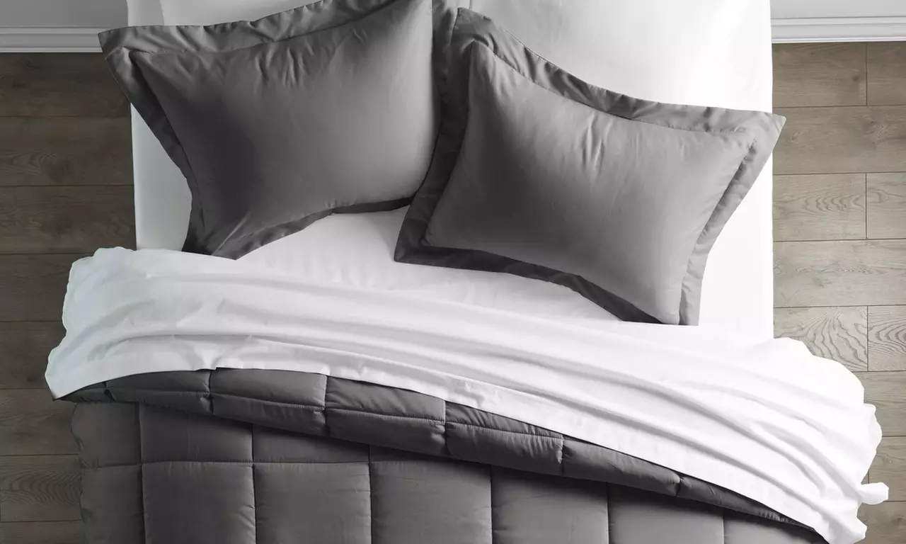 Merit Linens Premium Comforter set (8-Piece)