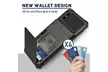 For iPhone 11 Pro Max X XR XS Max Rugged Case Cover With Card Wallet Holder Slot - Second Medium