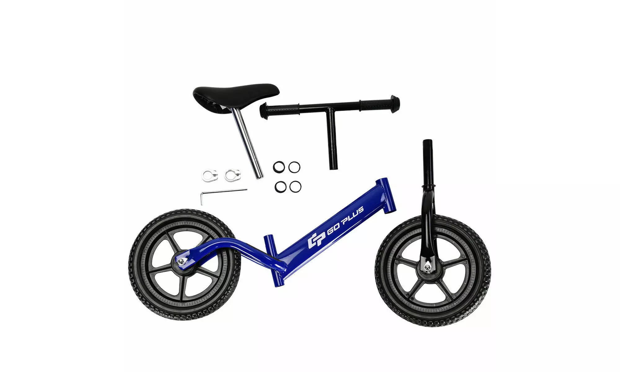 Costway 12" Balance Bike Kids No-Pedal Learn To Ride Pre Bike w/ Adjustable Seat - Second Medium