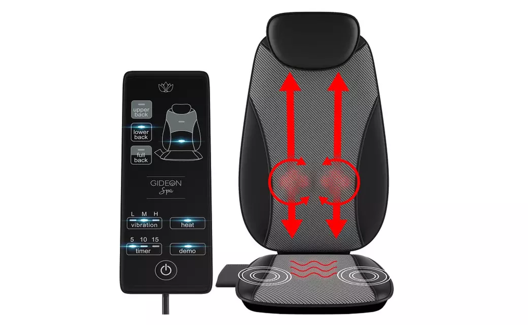 Gideon Luxury Full Back Shiatsu Massaging Cushion with Heat  - Primary Image