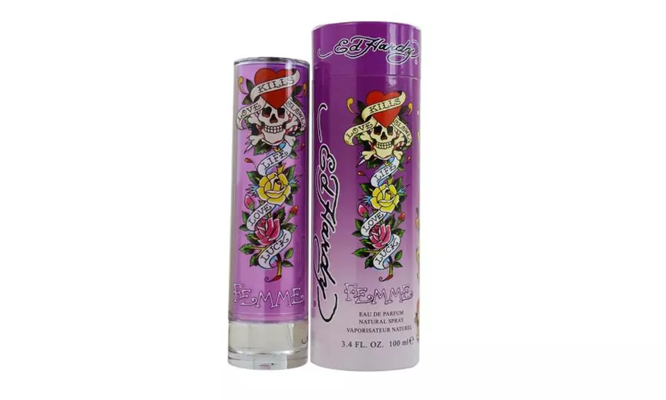 Ed Hardy femme  By Christian Audigier 3.4 Oz Eau De Parfum for Women  - Second Medium
