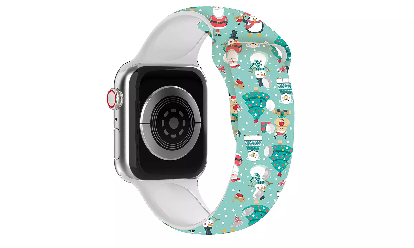 Waloo Christmas Silicone Sport Replacement Band For Apple Watch - All Series