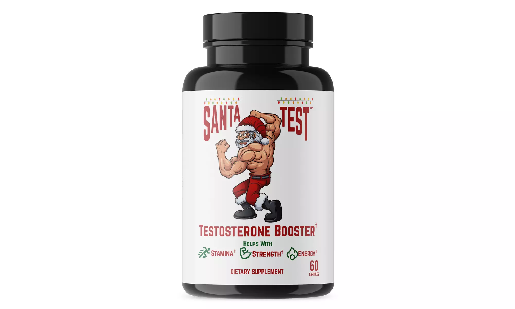 Santa Test Extra Strength Testosterone Booster (1- or 2- Pack) 