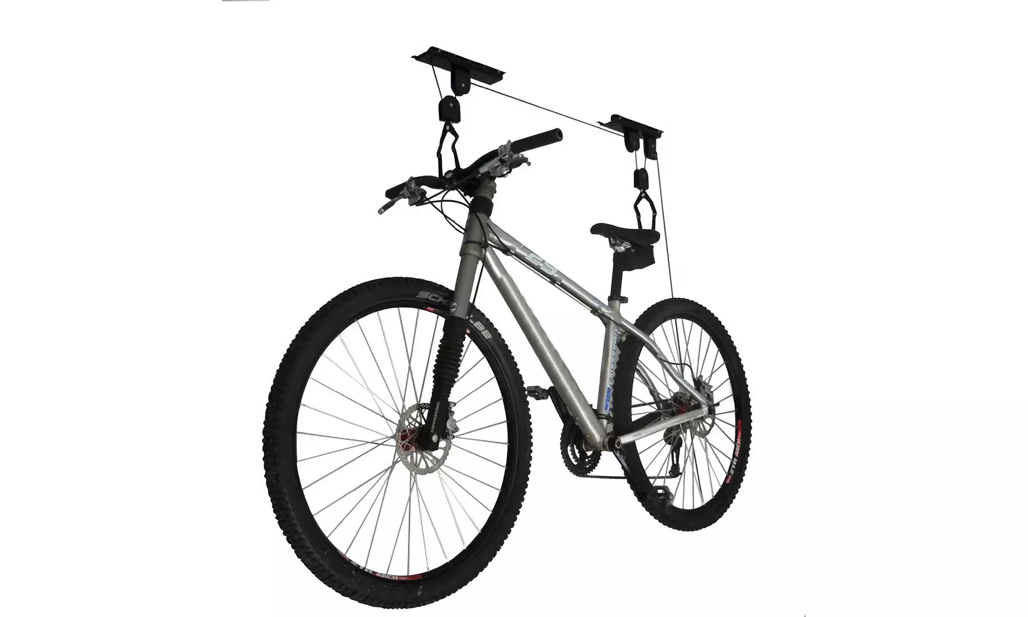 2-Pack RAD Cycle Products Bike Lift Hoist Garage Mtn Bicycle Hoist 100LB Cap - Primary Image