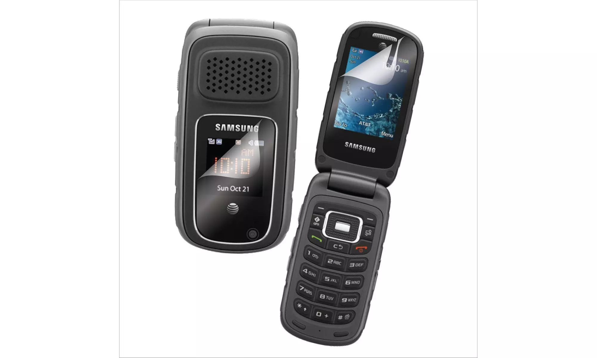 Samsung Rugby 3 A997 GSM Unlocked Rugged Flip Phone Gray. - Second Medium