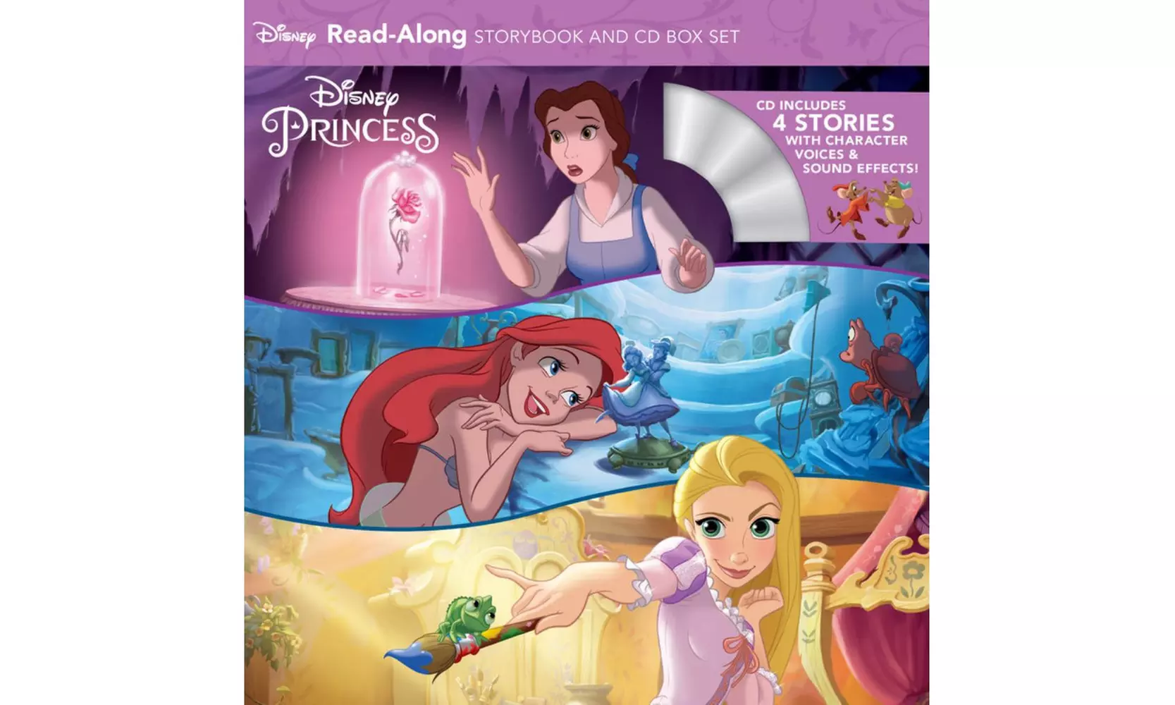 Disney Princess Read-Along Storybook and CD Boxed Set - Primary Image