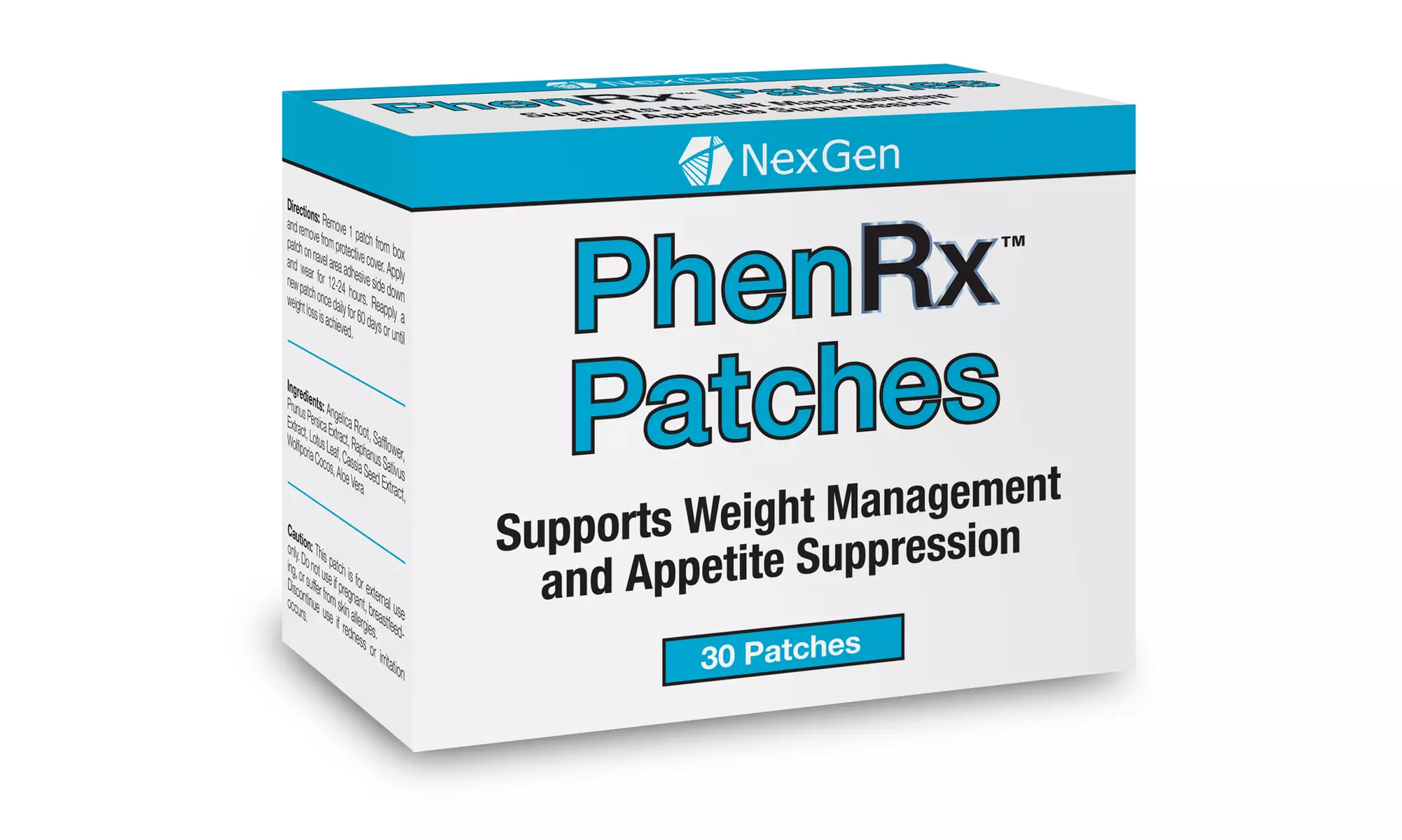 PhenRx Weight Loss and Diet Patches - Primary Image