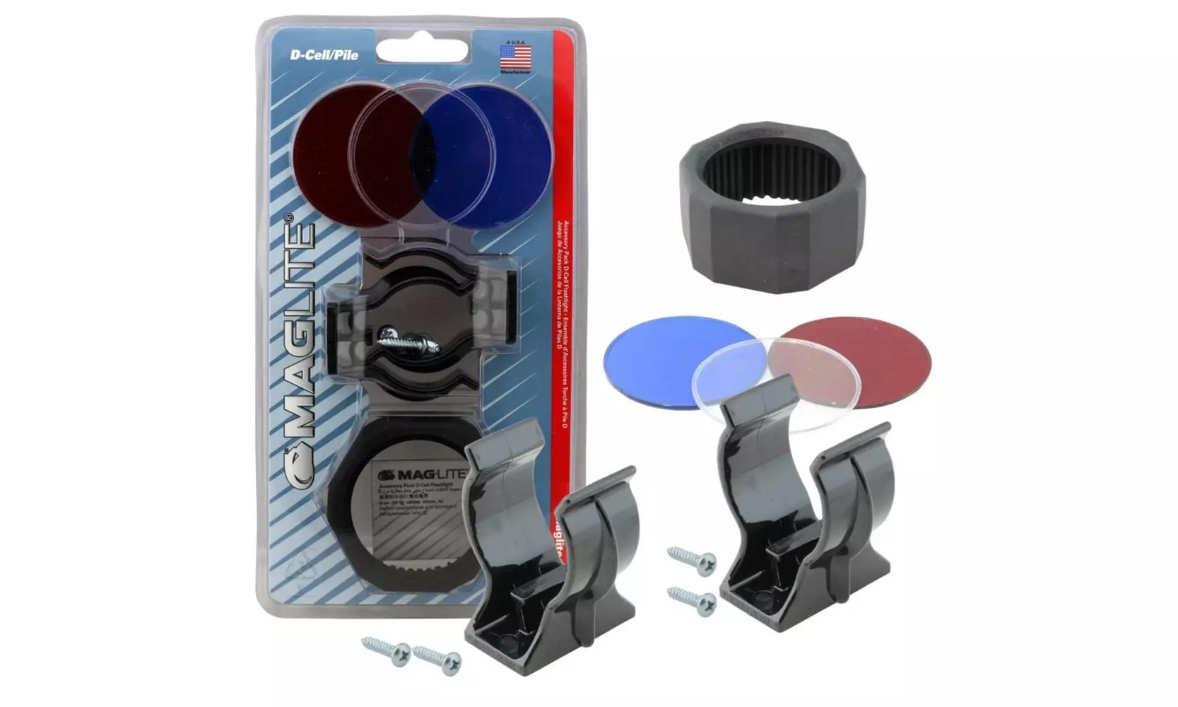 MAGLITE Accessory Pack for D-Cell Flashlight #ASXX376 - Second Medium