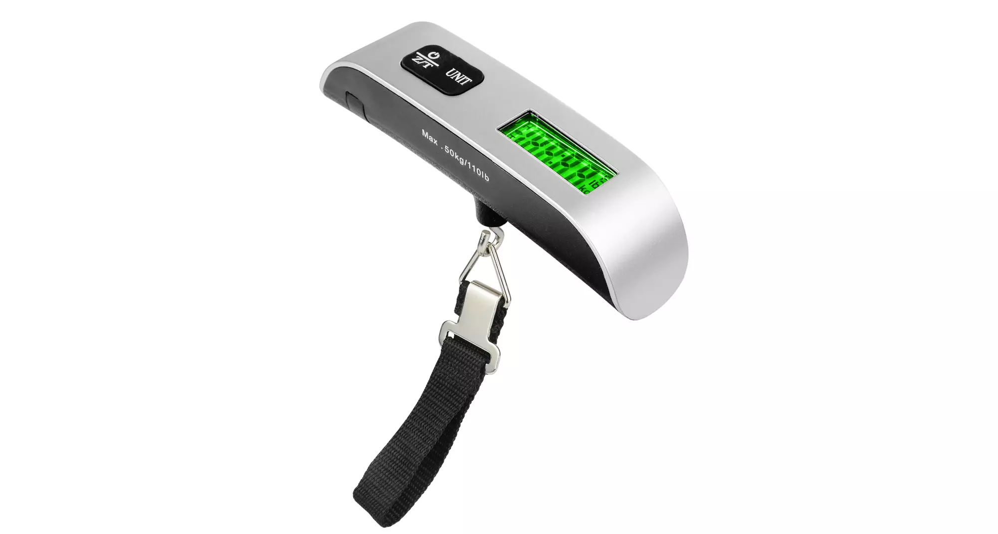 Digital Hanging Compact Luggage Scale (weighs up to 110lbs/50kg) - Primary Image