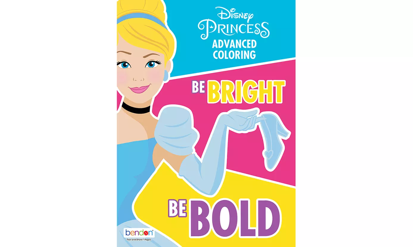 Disney Princess 4-Pack Coloring Book and Activity Kits - Second Medium