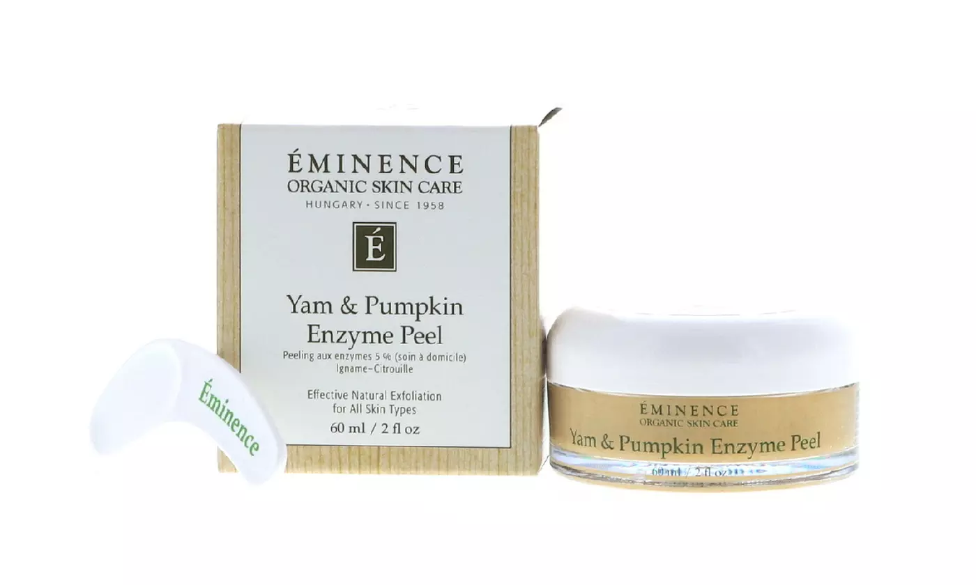 Up to Six-Packs of Eminence Yam and Pumpkin Enzyme Peels 2 oz