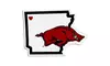 Arkansas Razorbacks State Outline Die-Cut Decal Window, Car, Laptop! 4x3 Inches