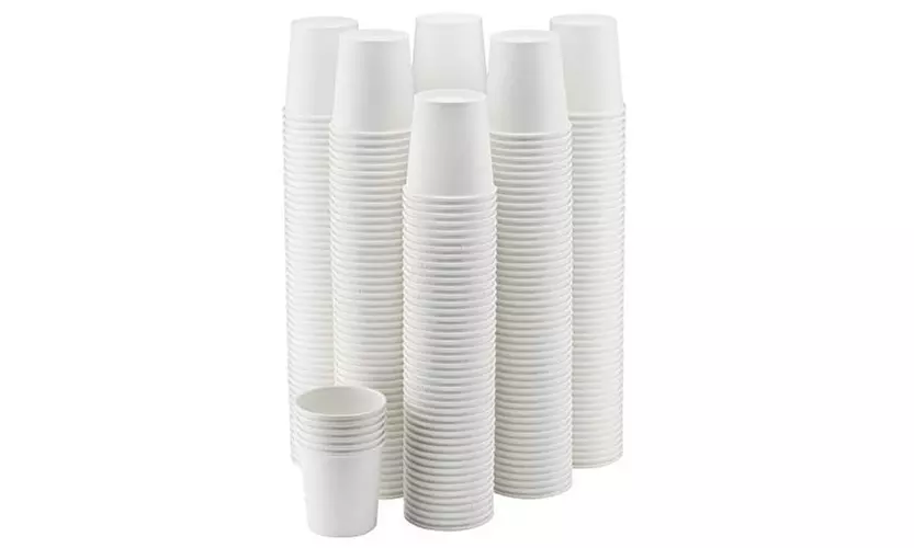  300-Pack 8 oz. Disposable Cups  Hot/Cold Beverage Drinking Cup - Second Medium