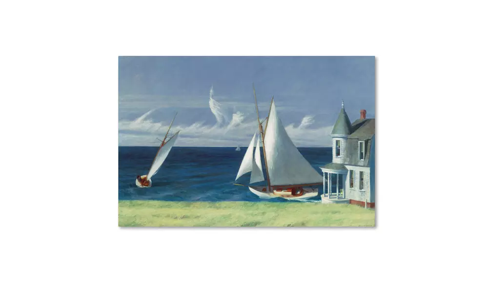 Edward Hopper 'The Lee Shore' Canvas Art - Primary Image