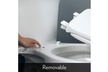 BEMIS 1500EC 000 Toilet Seat with Easy Clean & Change Hinges, ELONGATED - Second Medium