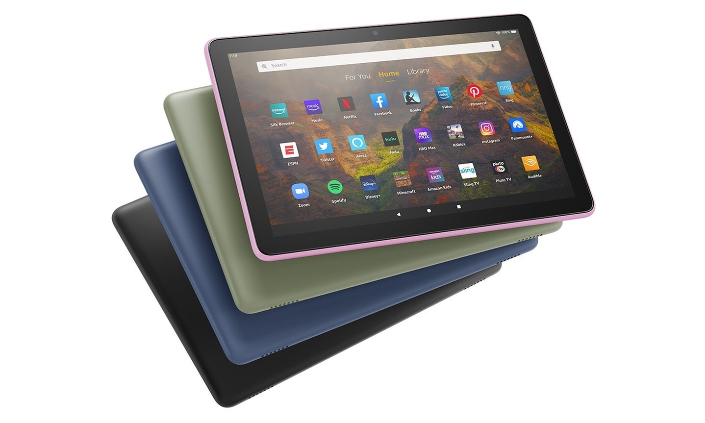 Amazon Fire HD 10 tablet, 10.1", 1080p Full HD, 32 GB, (2021 release)
