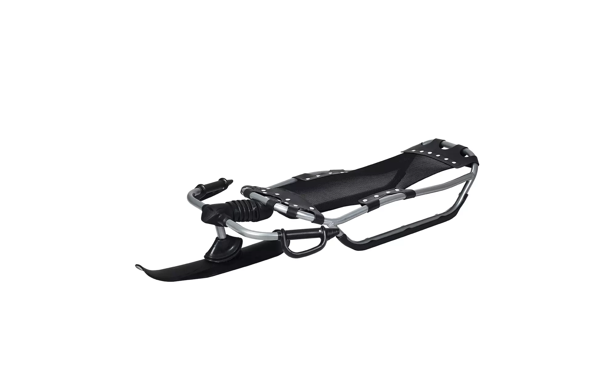  Costway Snow Racer Sled Textured Grip Handles Mesh Seat Snow Slider   - Primary Image